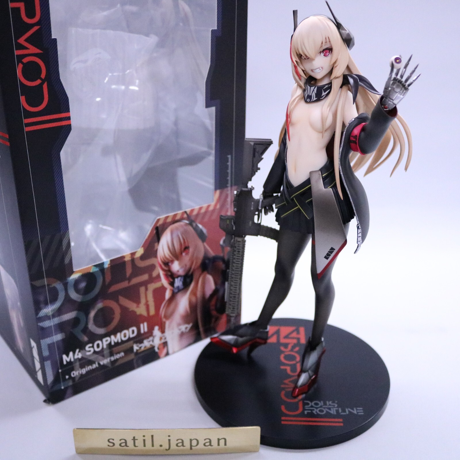 [USED] AmiAmi x AMAKUNI Girls Frontline M4 SOPMOD II Original ver. 1/7 Figure