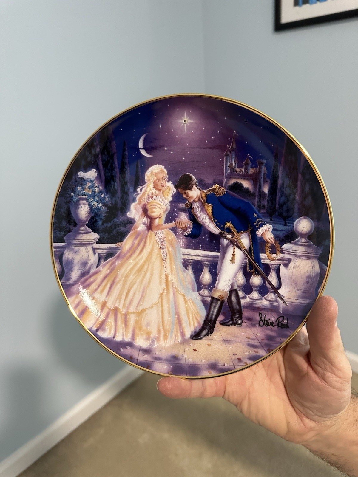 Franklin Mint Disney Cinderella “Wishful Moments” Limited Edition Plate