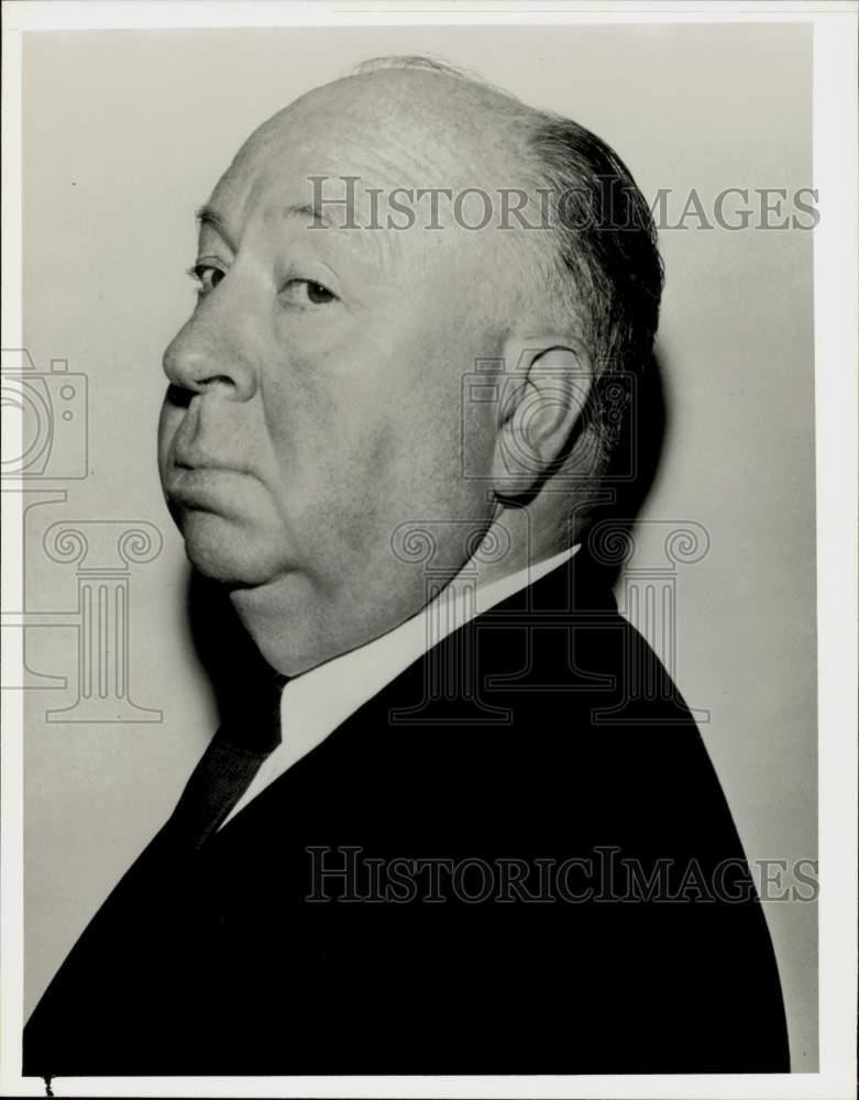 1985 Press Photo Master of mystery and suspense Alfred Hitchcock - kfx04698 1985 Press Photo Master of mystery and suspense Alfred Hitchcock - kfx04698