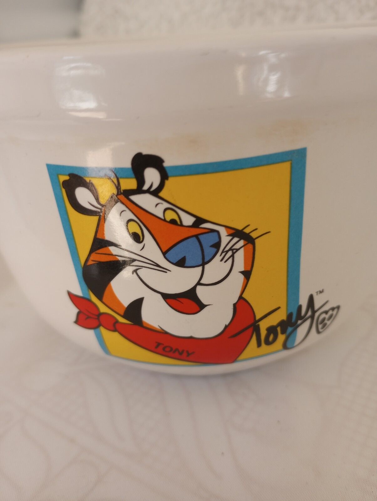 Kellogg's Tony the Tiger Cereal Bowl - 2002 