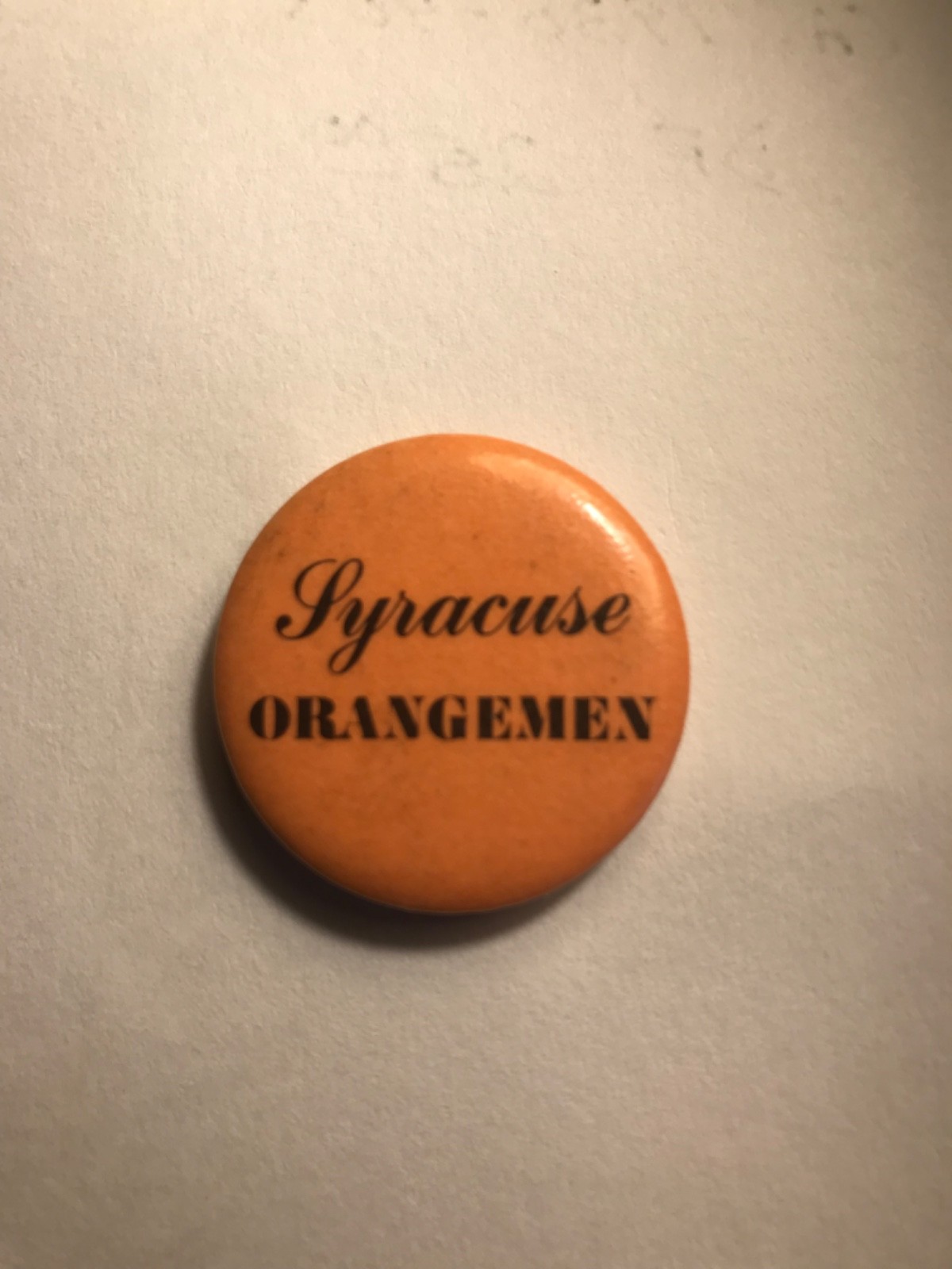 Vintage Syracuse Orangemen pin.ca.1930\'s-40\'s