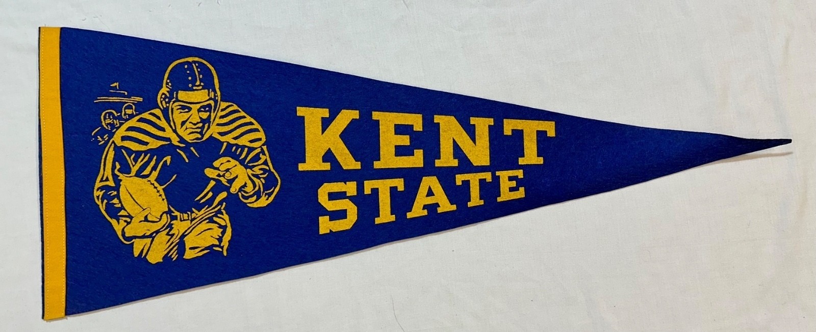 Vintage Kent State University Football Pennant