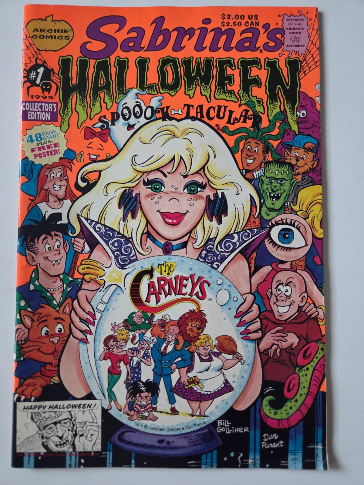 SABRINA\'S HALLOWEEN SPOOKTACULAR #1 1993 COLLECTOR\'S EDITION ARCHIE COMICS