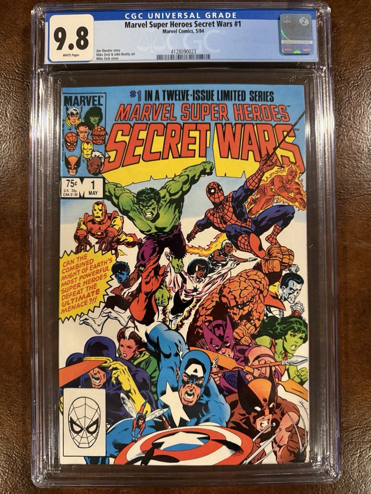 Marvel Super Heroes Secret Wars #1 CGC 9.8 (Marvel 1984) WP Marvel Super Heroes Secret Wars #1 CGC 9.8 (Marvel 1984) WP