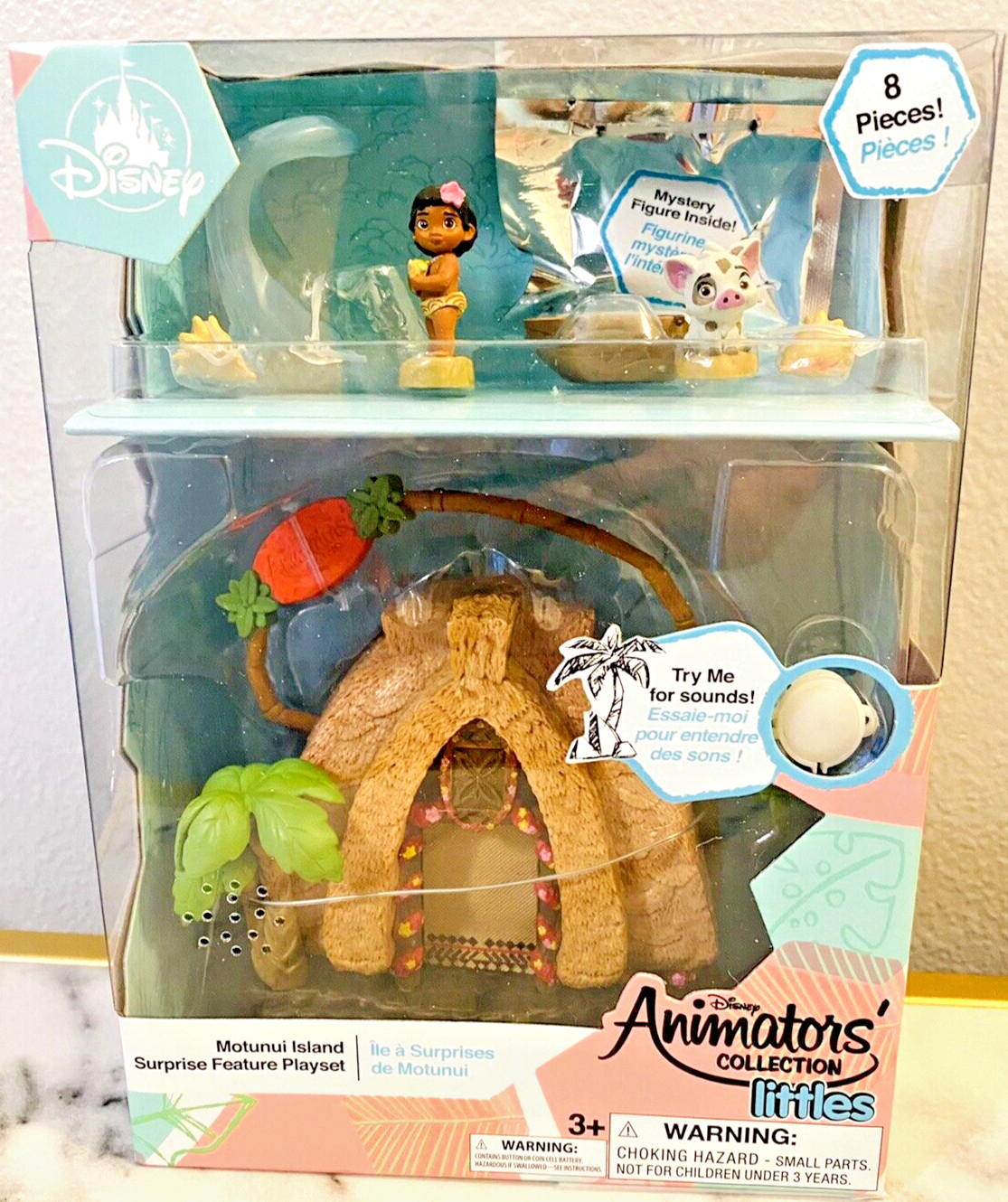 Disney Animators' Littles Moana Motunui Island Surprise Playset BRAND NEW