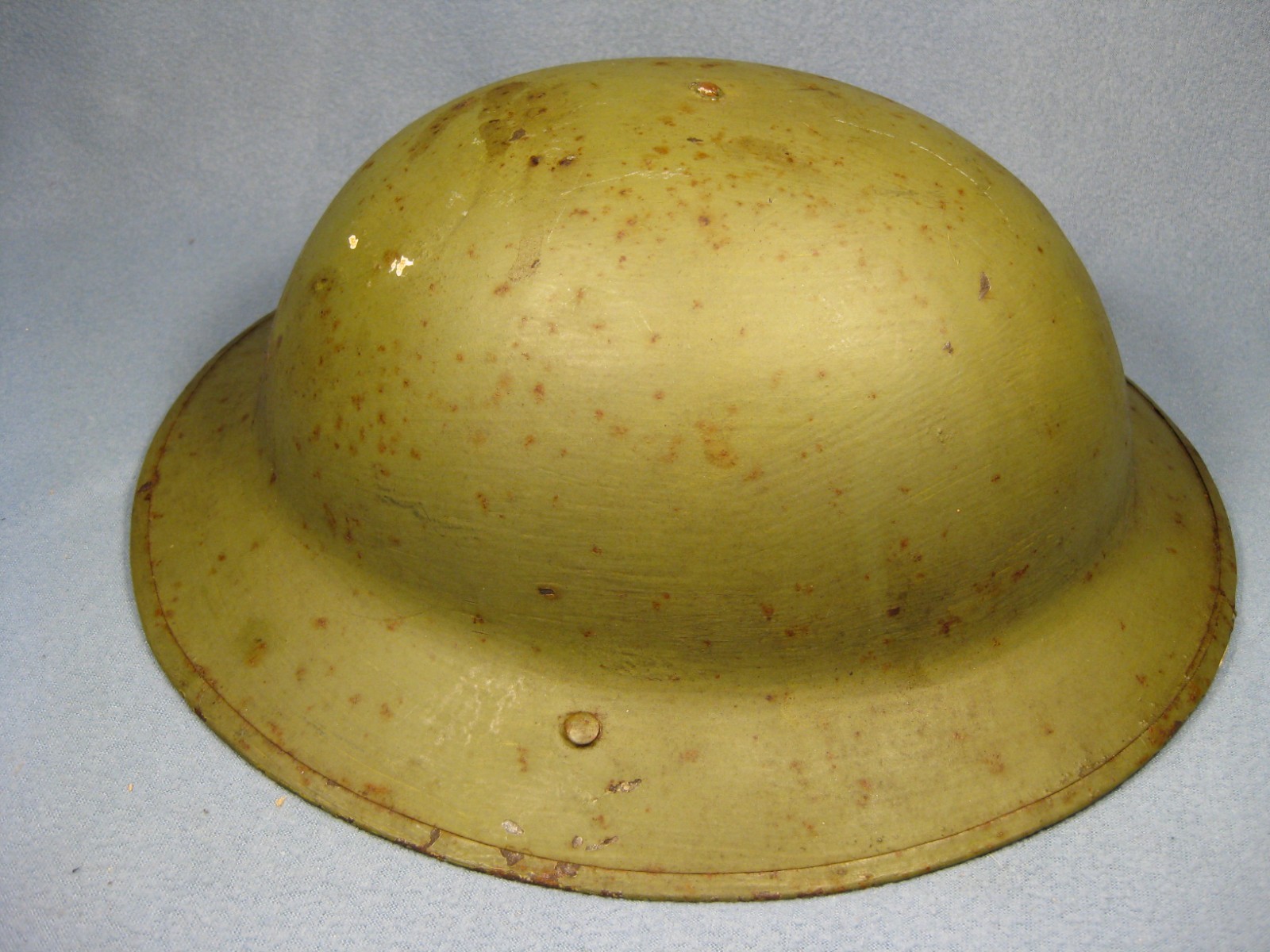 Vintage Original WW1 US American M-1917 Brodie Doughboy Helmet HS.82