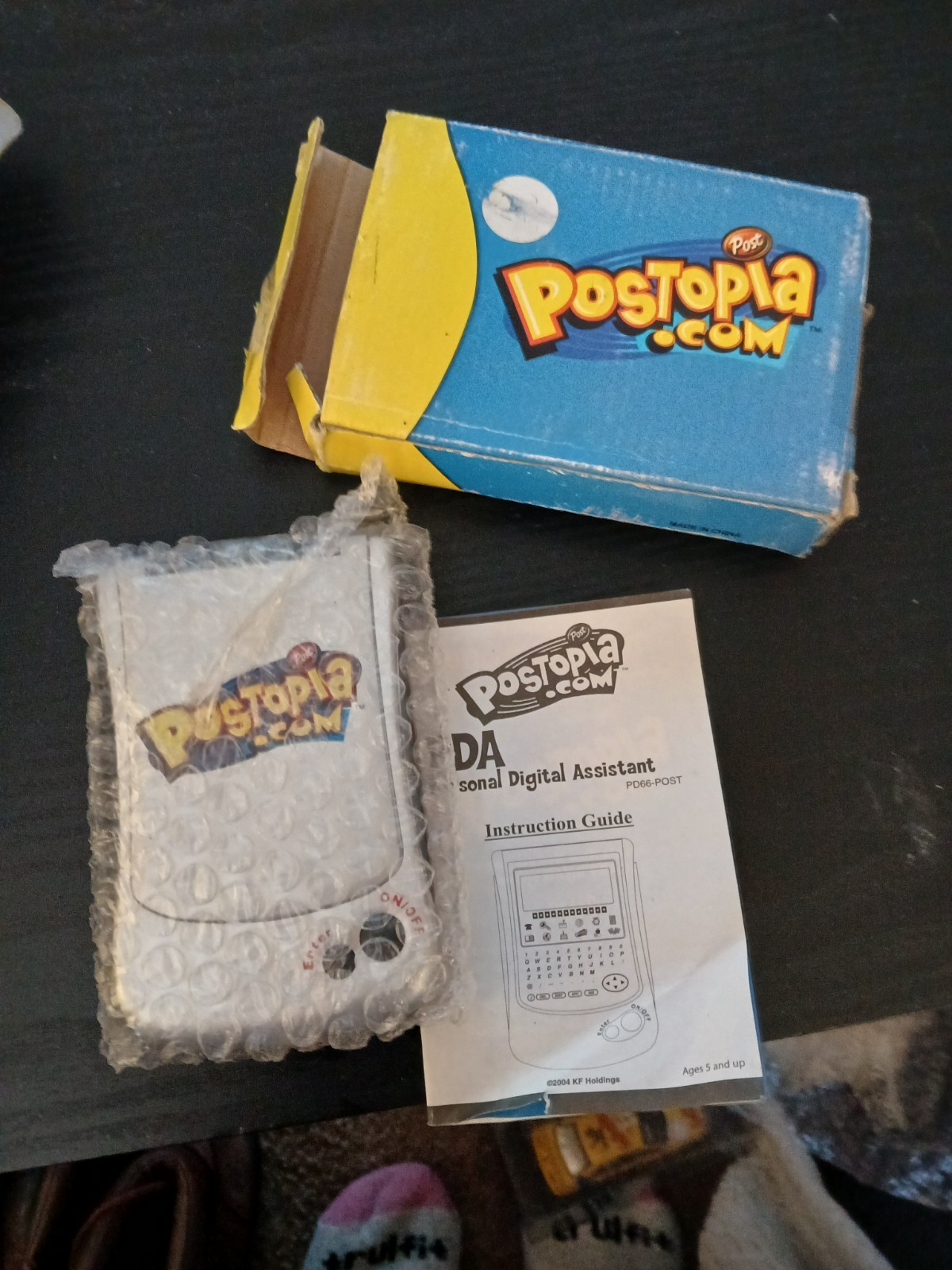 Post Cereal Postopia Personal Digital Assistant PDA  Mail in Toy