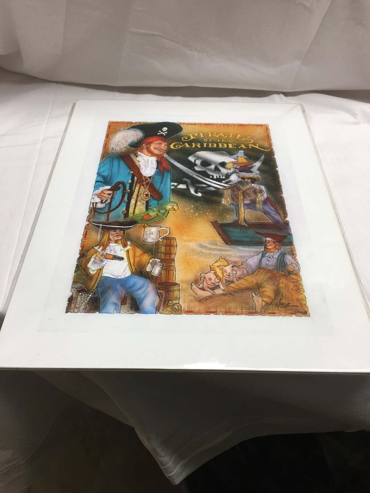 SEALED Disney Parks Parlay Pirates Of The Caribbean Randy Noble Print