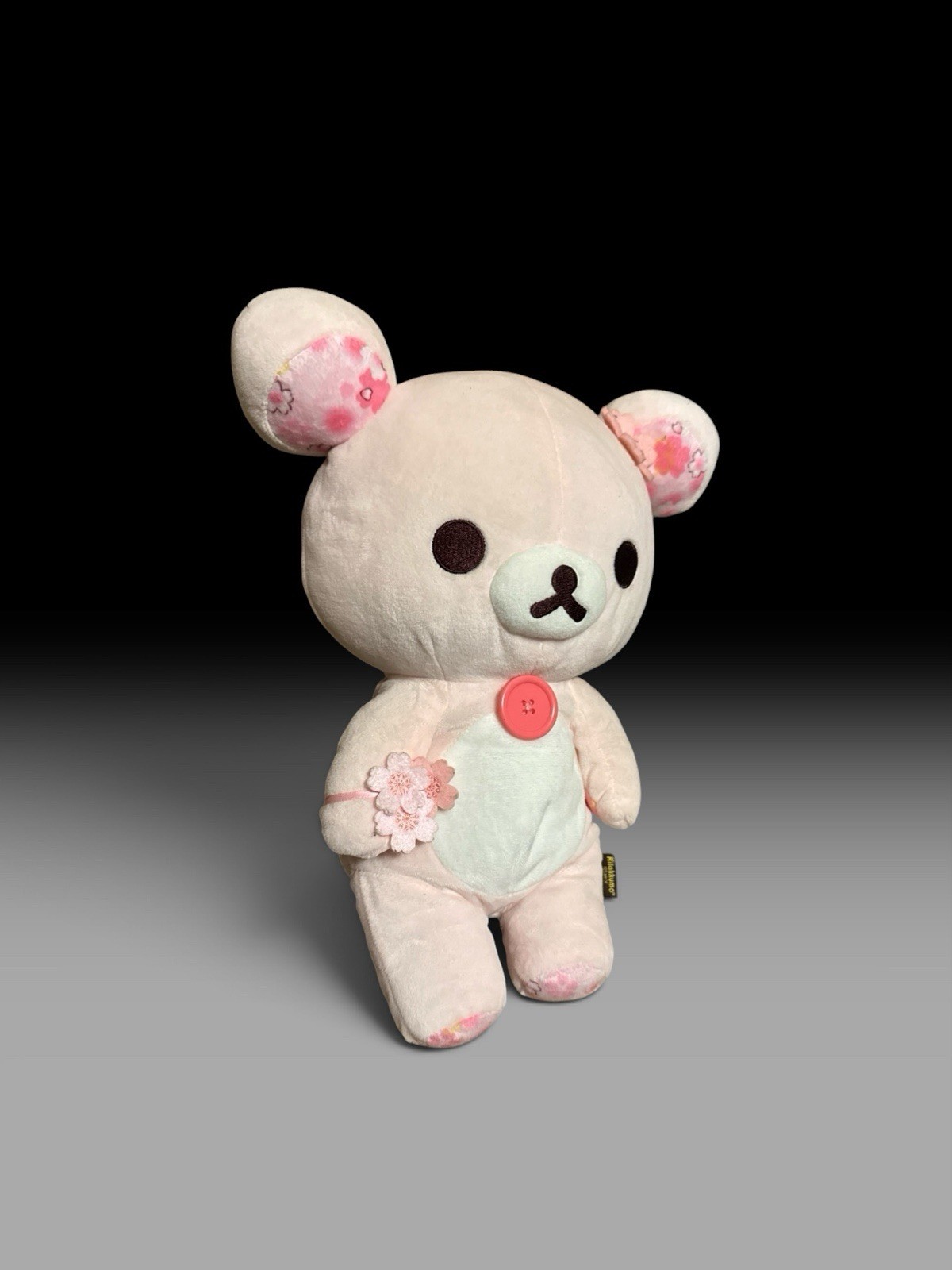 San-X Rilakkuma Korilakkuma Pink Cherry Blossom 19” Plush F1 San-X Rilakkuma Korilakkuma Pink Cherry Blossom 19” Plush F1