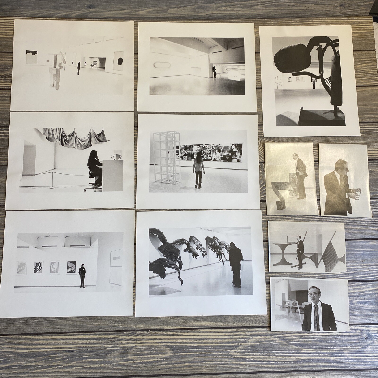 Vtg Lot Black White Photographs Minnesota Artist Walker Art Center 1970s