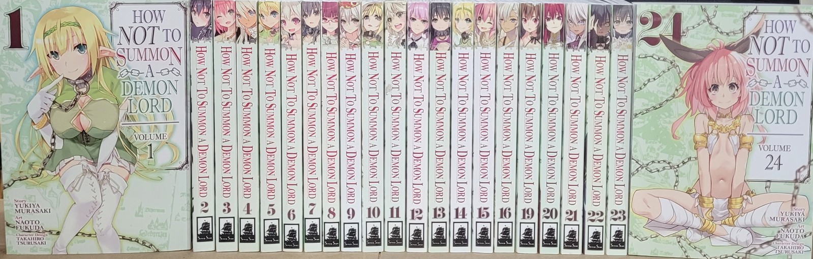 How Not to Summon a Demon Lord Manga Vol 1-16,19-24 Brand New English Seven Seas