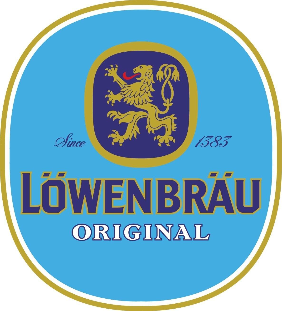 Lowenbrau German Beer Sticker / Vinyl Decal  | 10 Sizes with TRACKING