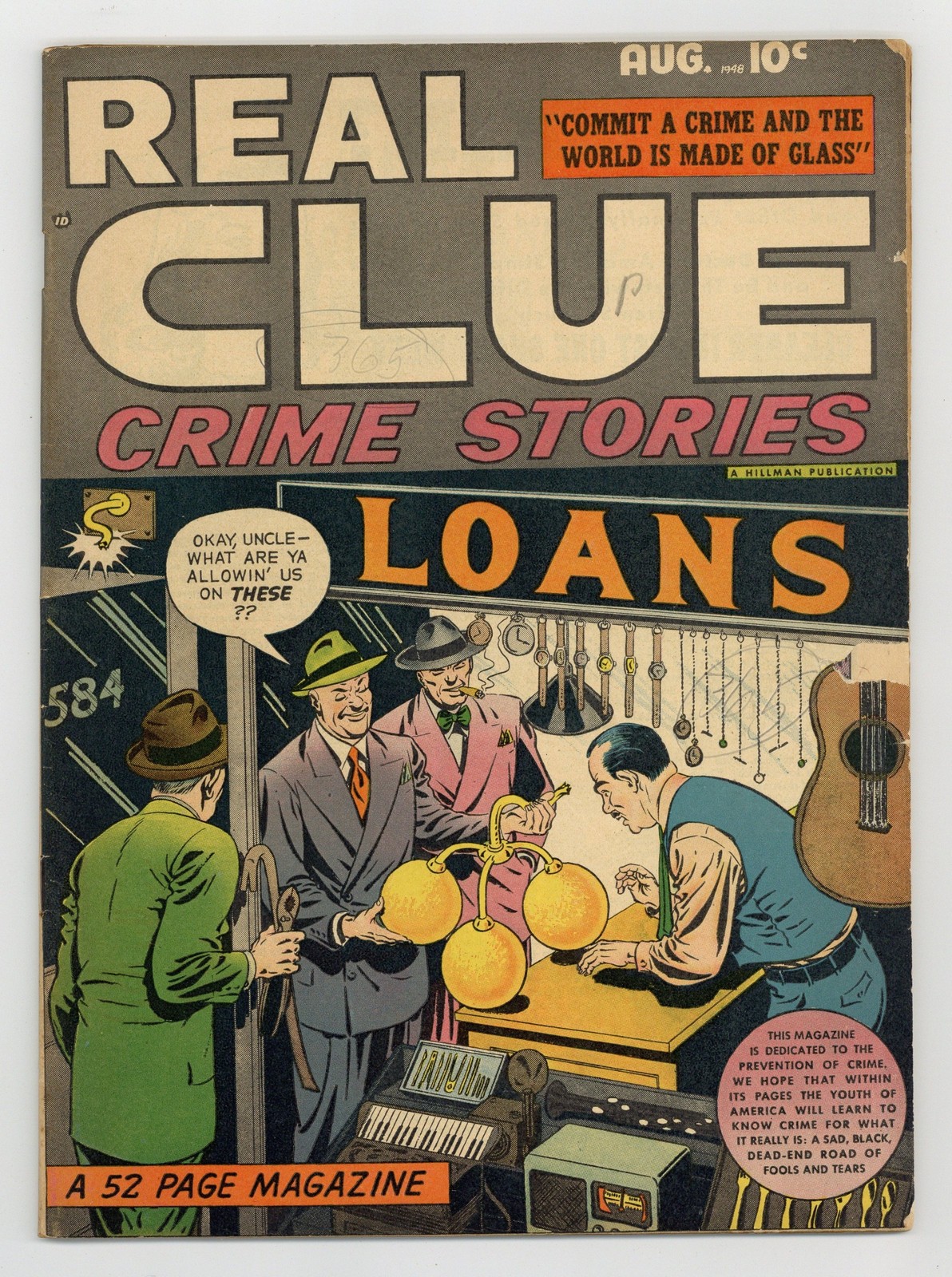 Real Clue Crime Stories Vol. 3 #6 GD+ 2.5 1948