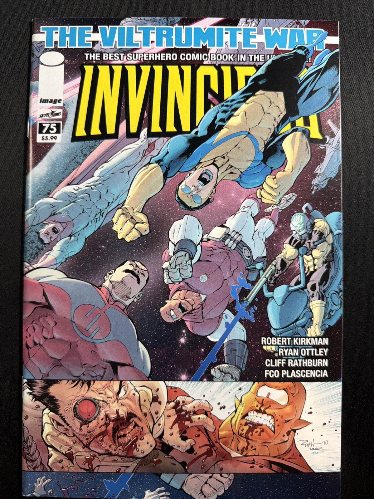 Invincible #75 2010 Image Comics Robert Kirkman Ryan Ottley 1st Print NM-