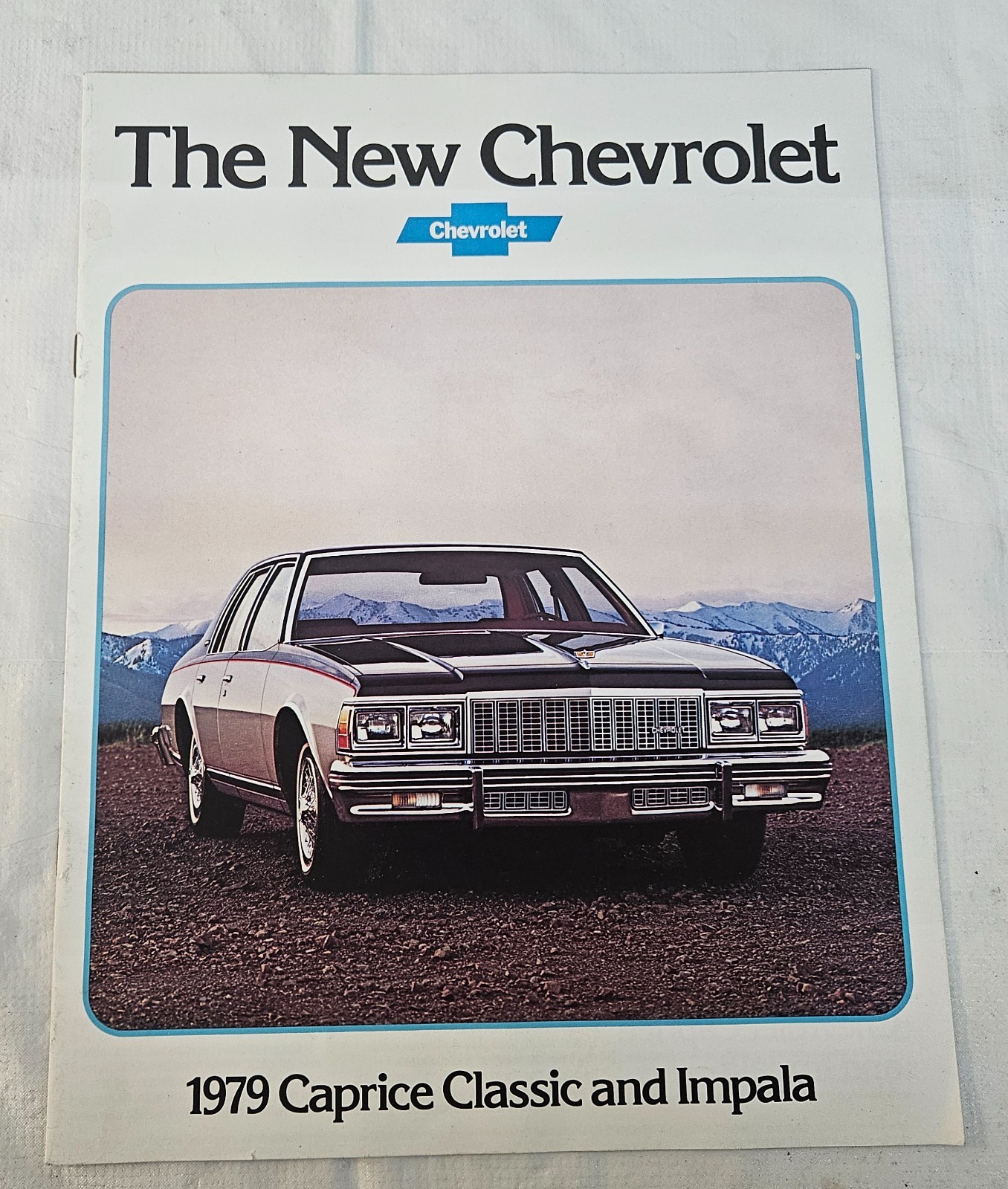 1979 Chevrolet Chevy CAPRICE CLASSIC & IMPALA Dealer Sales Brochure Catalog 1979 Chevrolet Chevy CAPRICE CLASSIC & IMPALA Dealer Sales Brochure Catalog