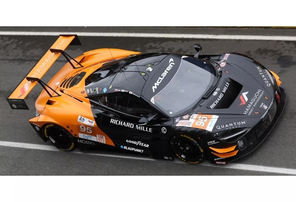 Mini car 1/43 McLaren 720S GT3 Evo #95 UNITED AUTOSPORTS Le Mans 24H 2024 M. Sat