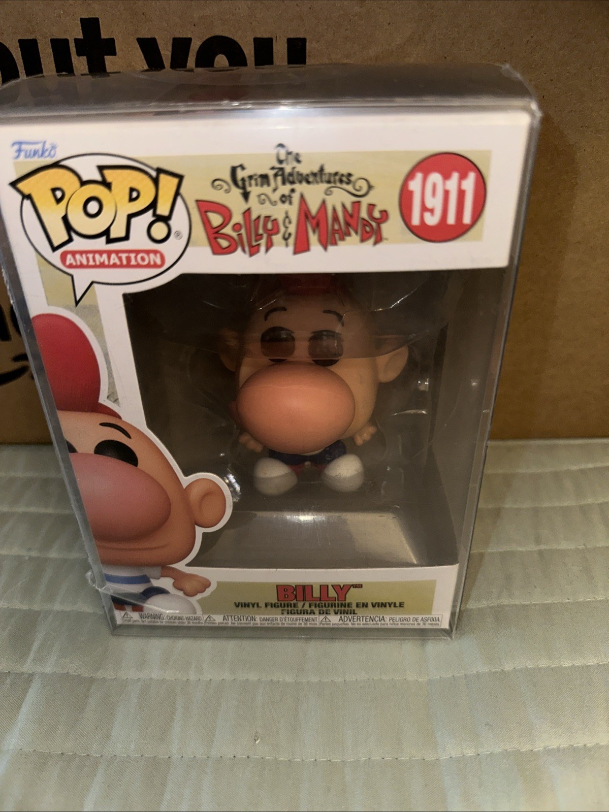 Funko Pop Grim Adventures of Bill & Mandy: Billy Figure w/ Protector
