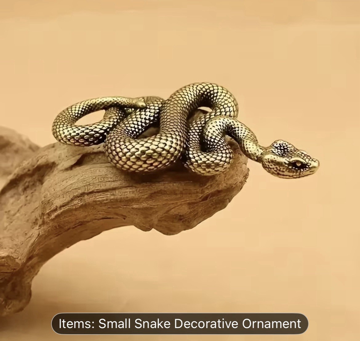 New Hot Selling Exquisite  Elegant Snake Figurine