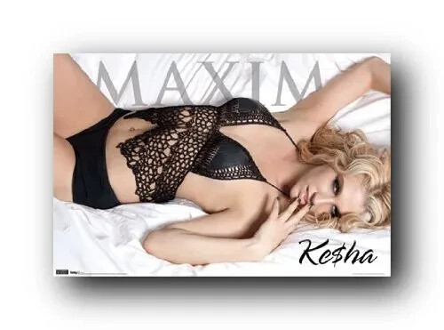 Ke$ha Poster Maxim 24