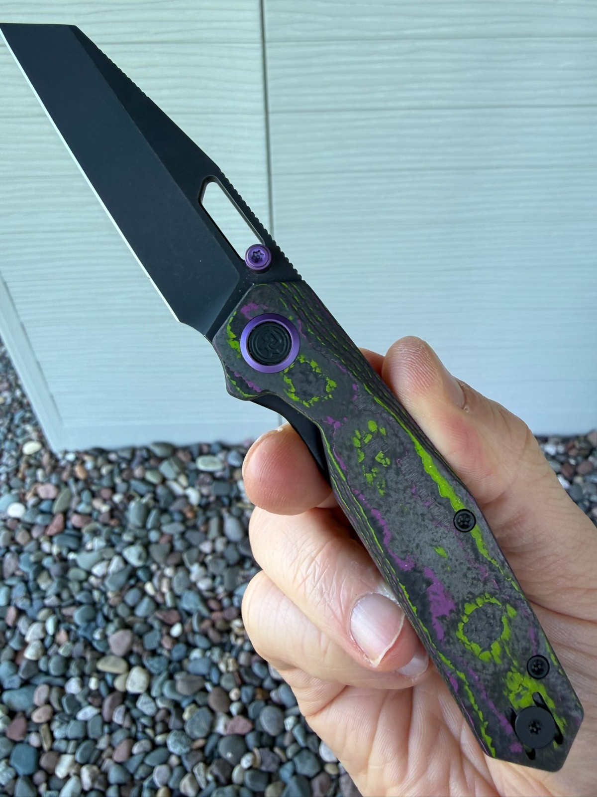 Divo Small Boy Hulk Camo Carbon S90V - Limited Edition Exclusive - Serial #2/50