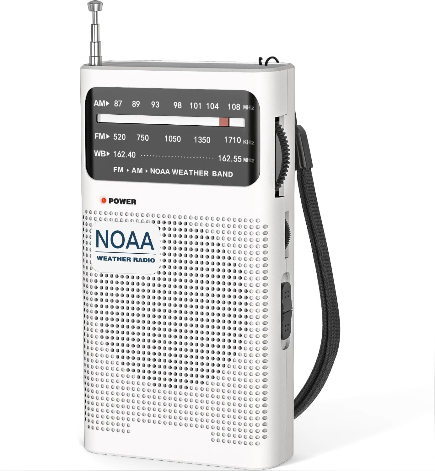 NOAA Weather Radio, AM FM NOAA Emergency Radio Portable with Best Reception, Hea