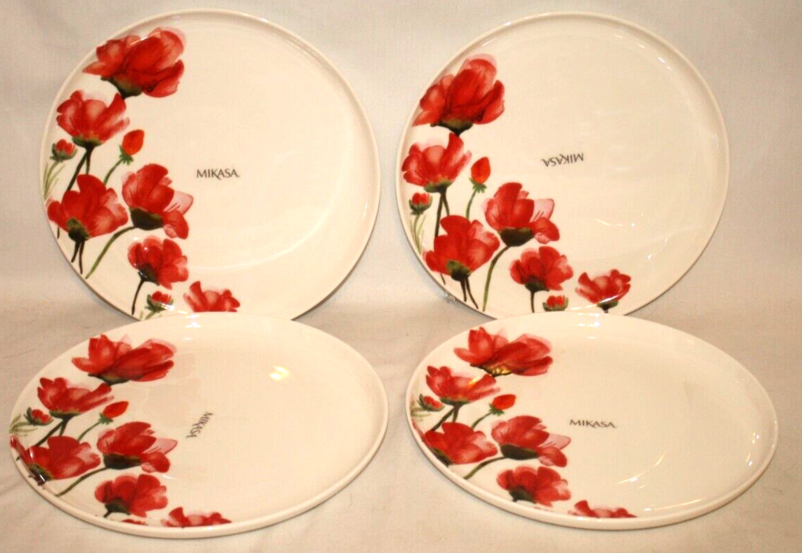 Mikasa Keira Red Poppy Bone China 11