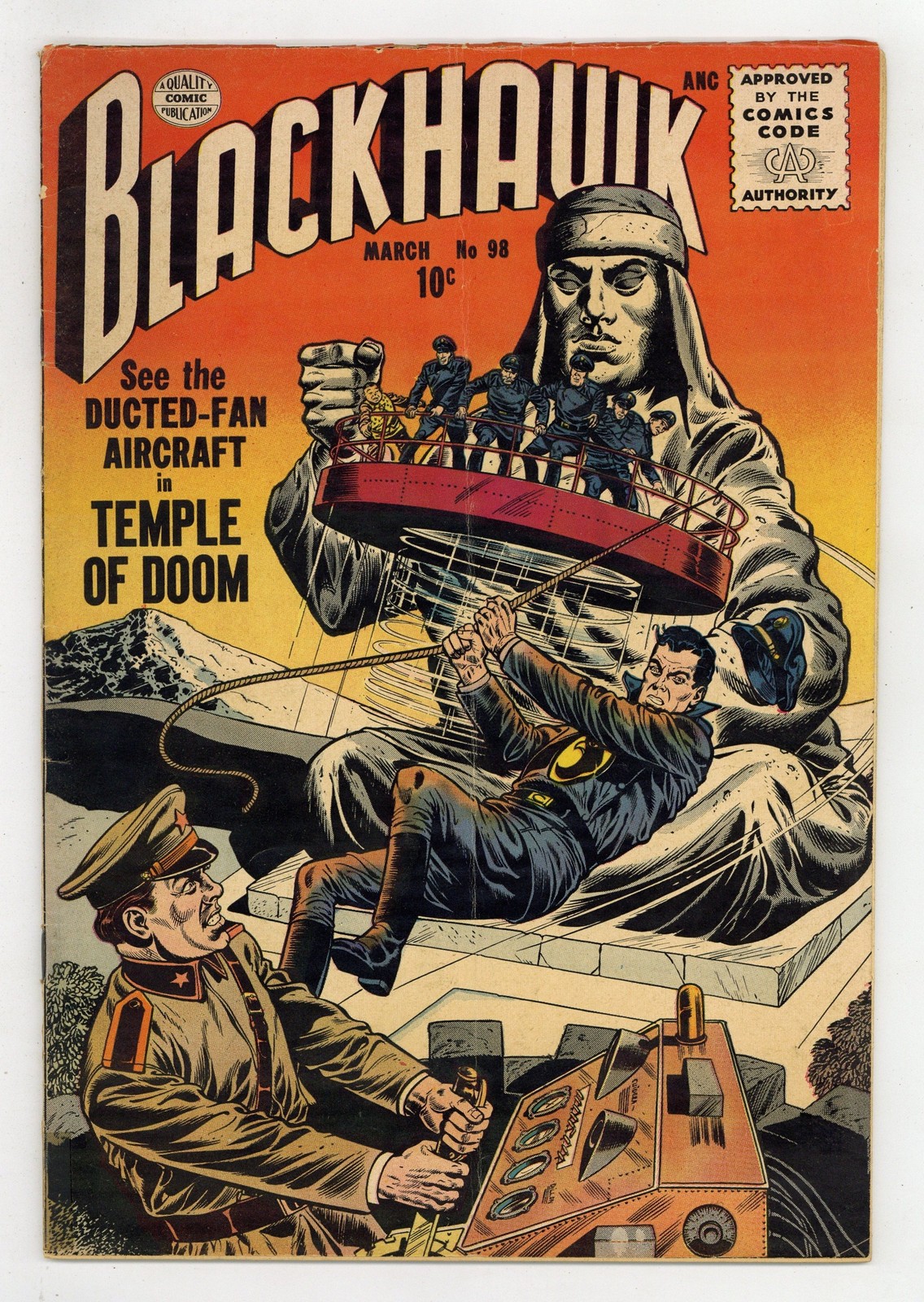 Blackhawk #98 GD/VG 3.0 1956