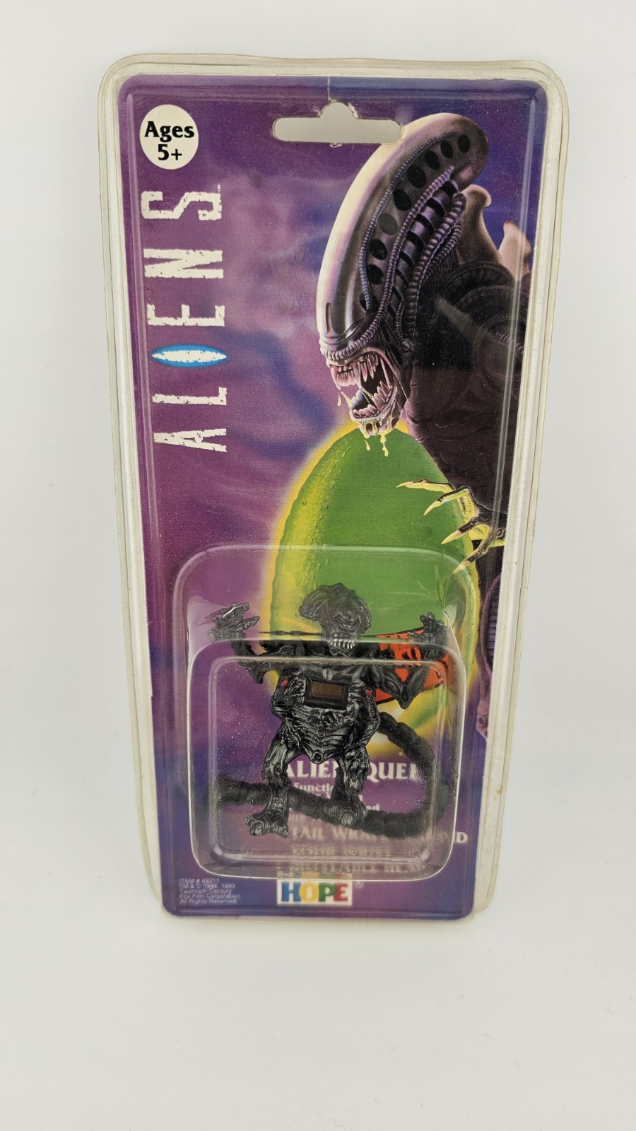1993 HOPE Industries Aliens Queen Xenomorph Wristwatch Vintage Sci-Fi Movie