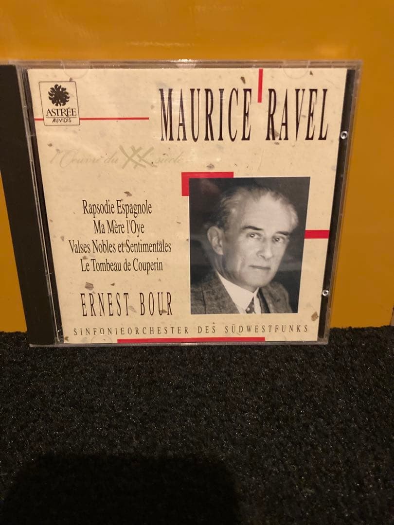 Maurice Ravel Orchestral Works Ernest Bour CD