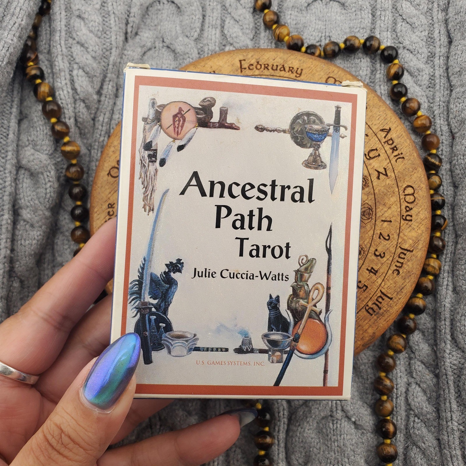 Ancestral Path Tarot Cards 78 Card Complete Deck Vintage 1995 Julie Cuccia-Watts