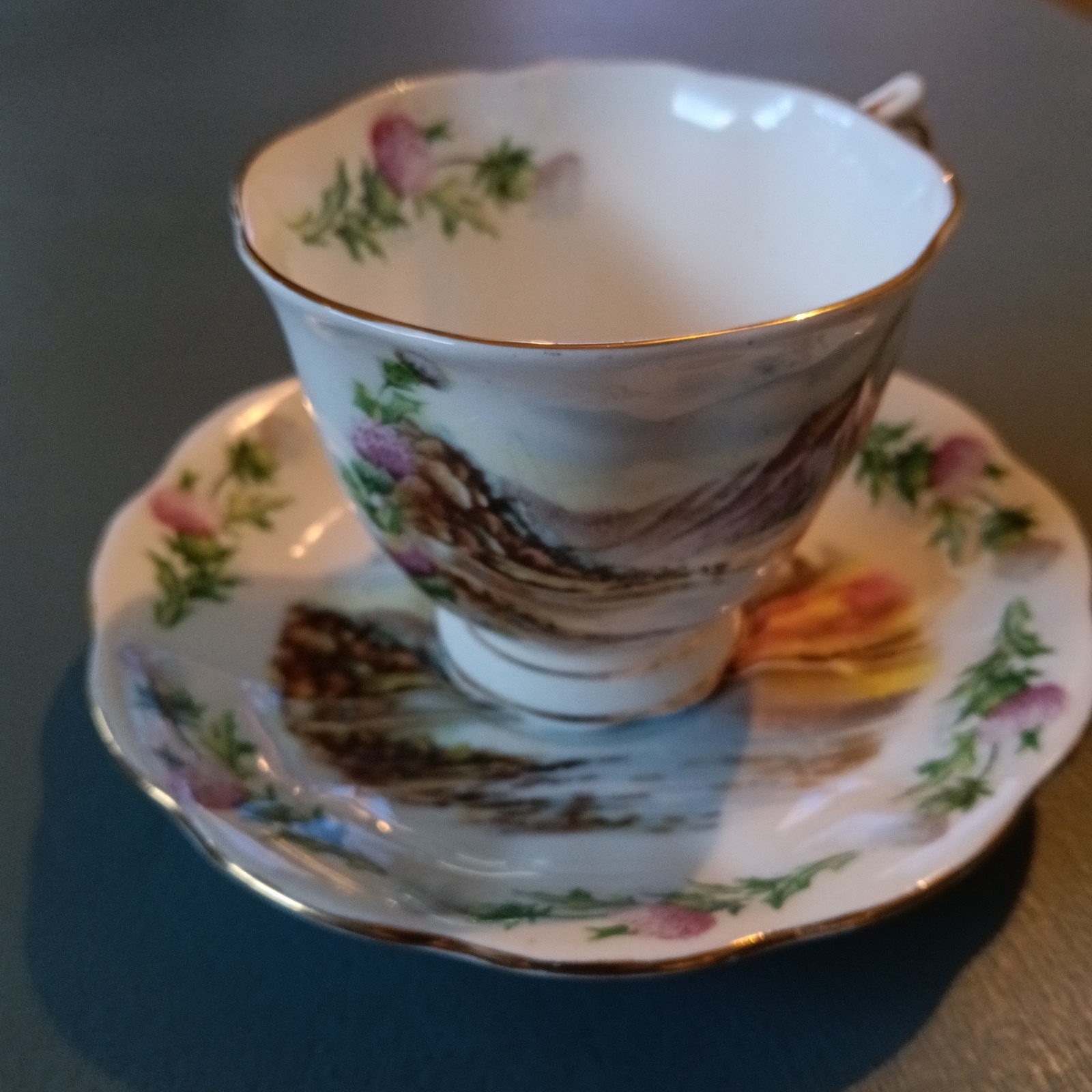 Royal Albert Traditional British Songs Bonnie Banks O\' Loch Lomond Cup