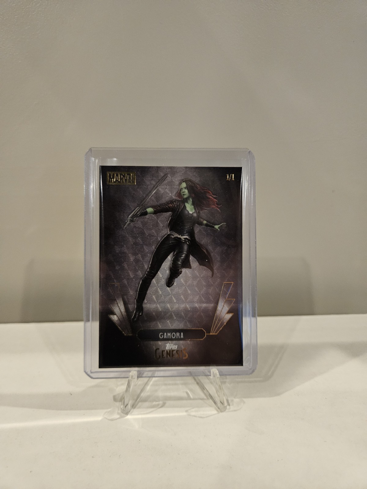 2025 Topps Disney Genesis Gamora #88 Superfractor 1/1