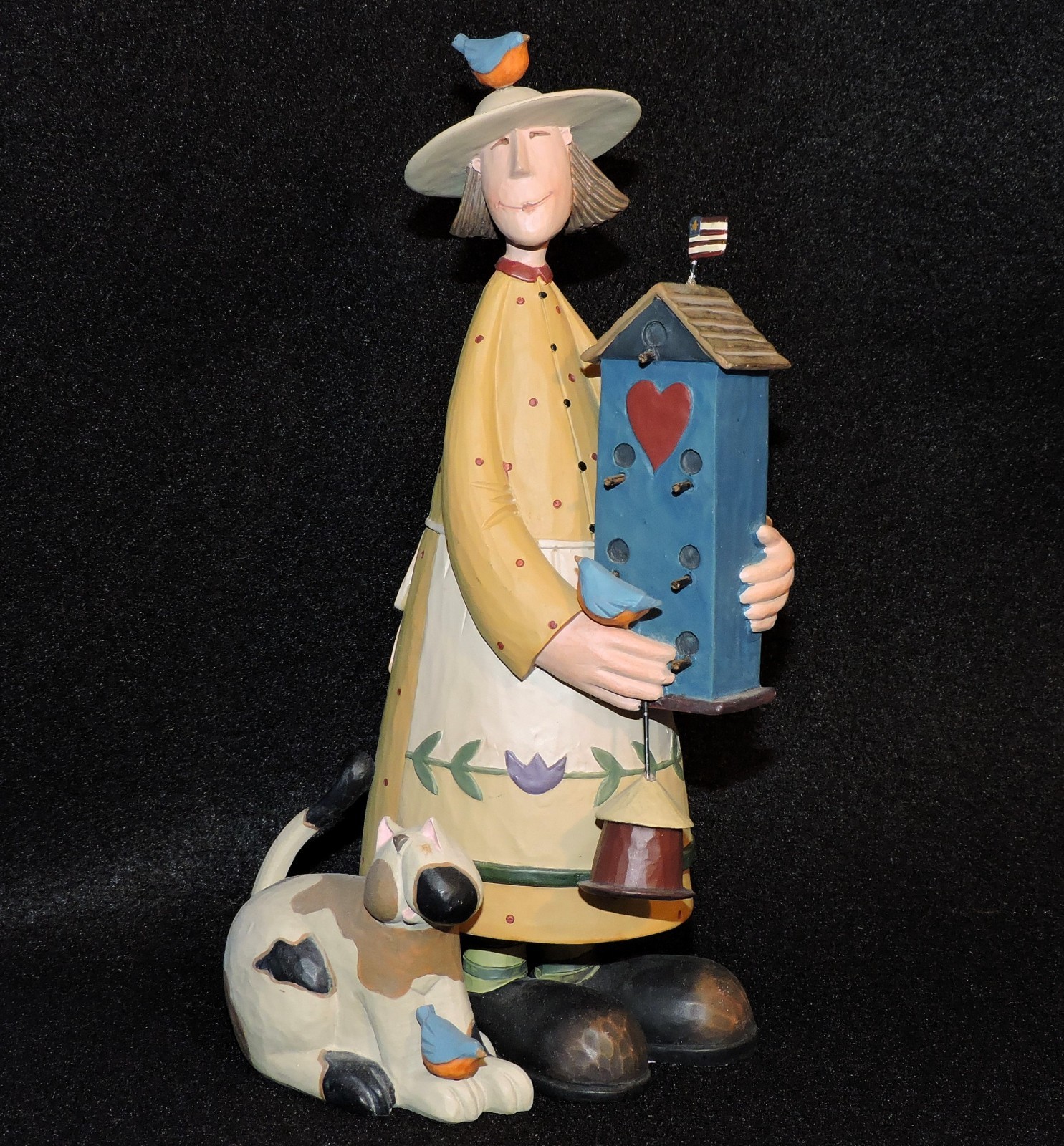 Williraye Studio “Nesting Instincts” Woman w Cat Figurine 2012