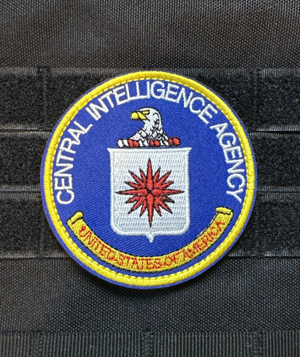 Central Intelligence Agency CIA USA Military Patch Tactical With Hook Loop