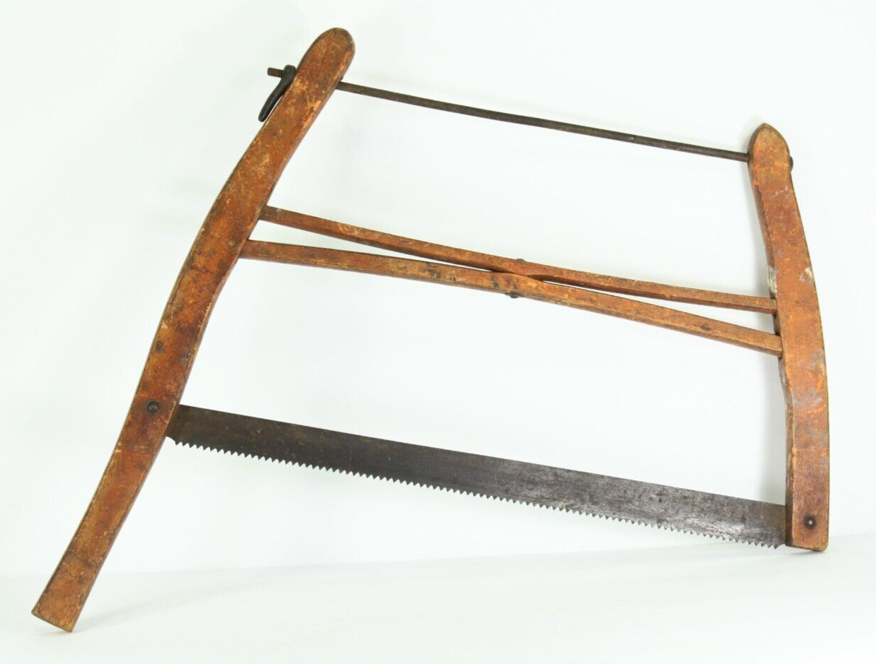 = Antique 19th C. Woodworking Saw Carpenter\'s Tool 