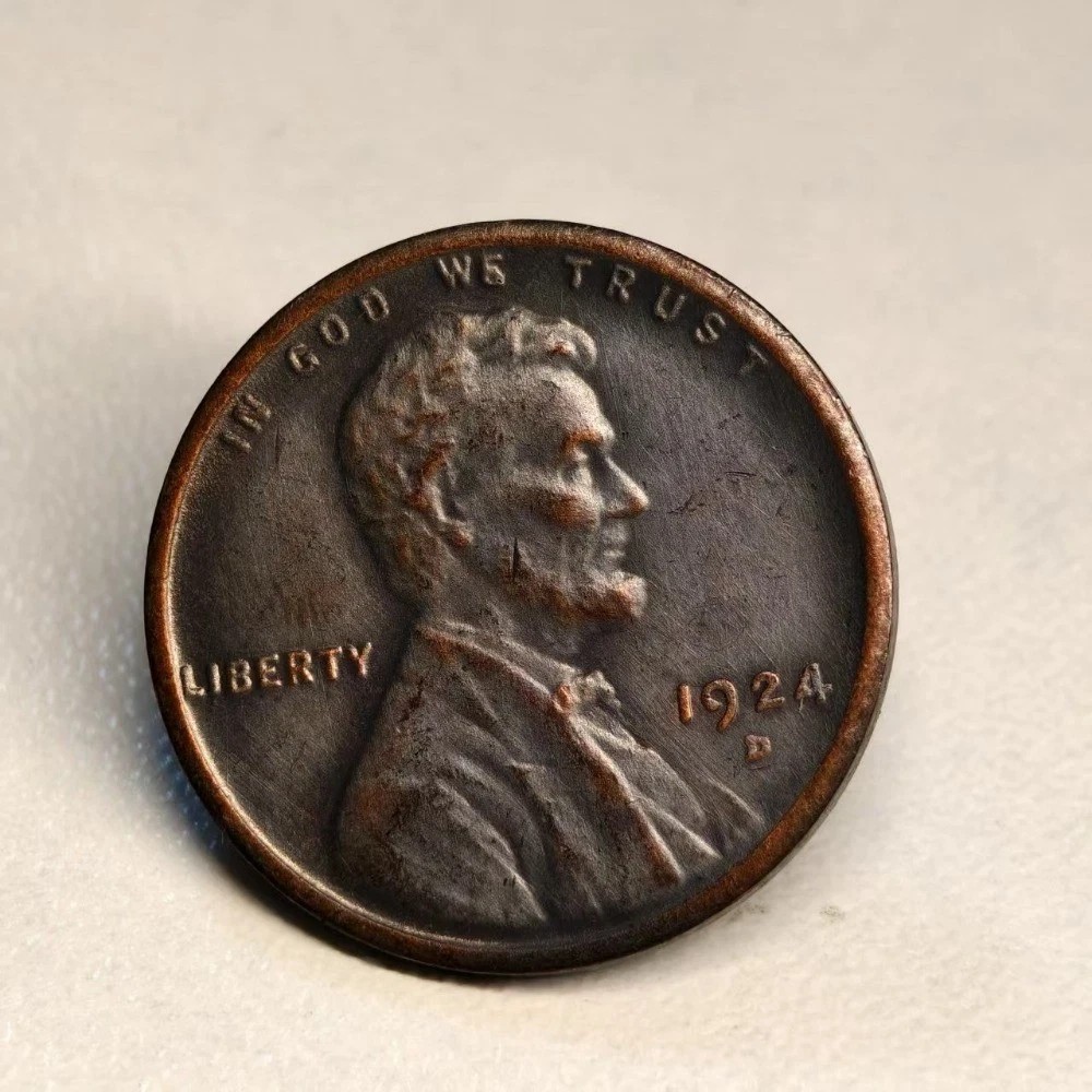1924-D Lincoln Wheat Cent As shown in the figure 1924-D Lincoln Wheat Cent As shown in the figure