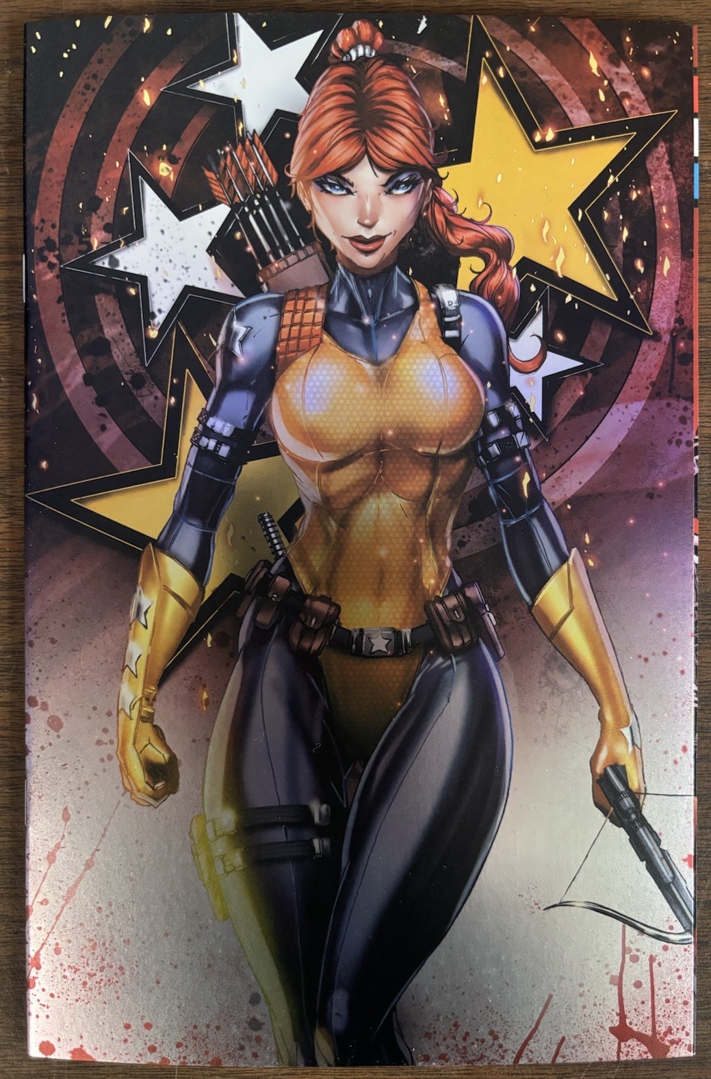 G.I. Joe: A Real American Hero #323 Jamie Tyndall Scarlett Virgin Foil Variant