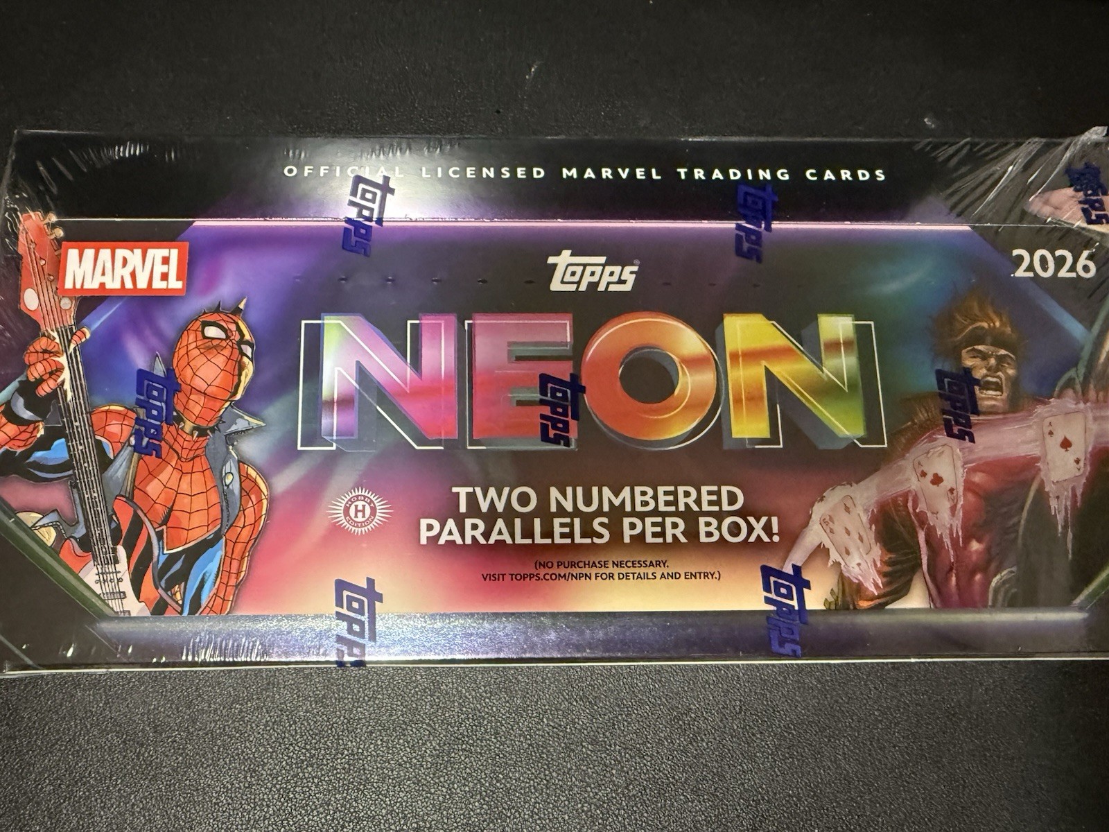 🔥 2026 Topps Marvel Neon Hobby Box Factory Sealed New In Hand Ships Today