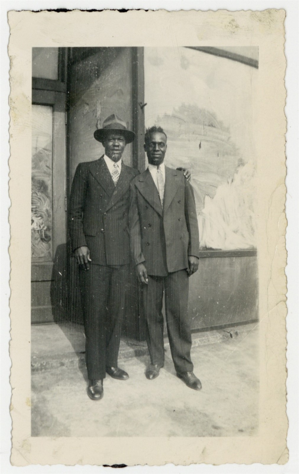 Handsome African American Men 1940 Fedora Well Dressed Black Gay Gangster Q9871 Handsome African American Men 1940 Fedora Well Dressed Black Gay Gangster Q9871