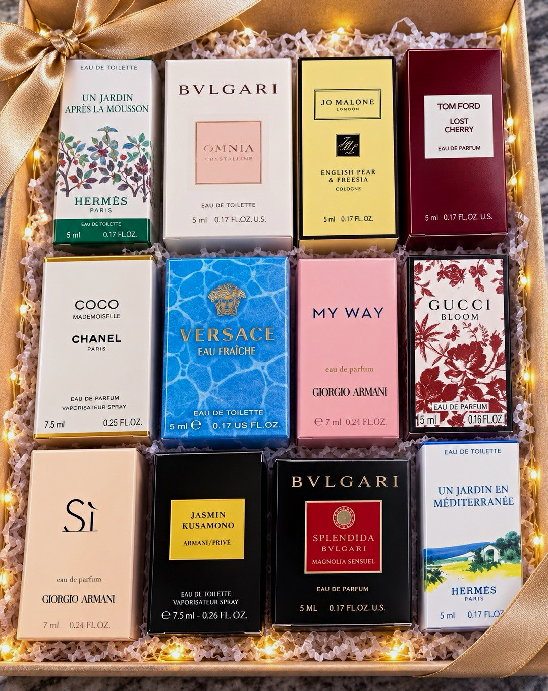 Designer Perfume Miniature Gift Set: Hermès, Chanel, Tom Ford, Bvlgari & More Designer Perfume Miniature Gift Set: Hermès, Chanel, Tom Ford, Bvlgari & More