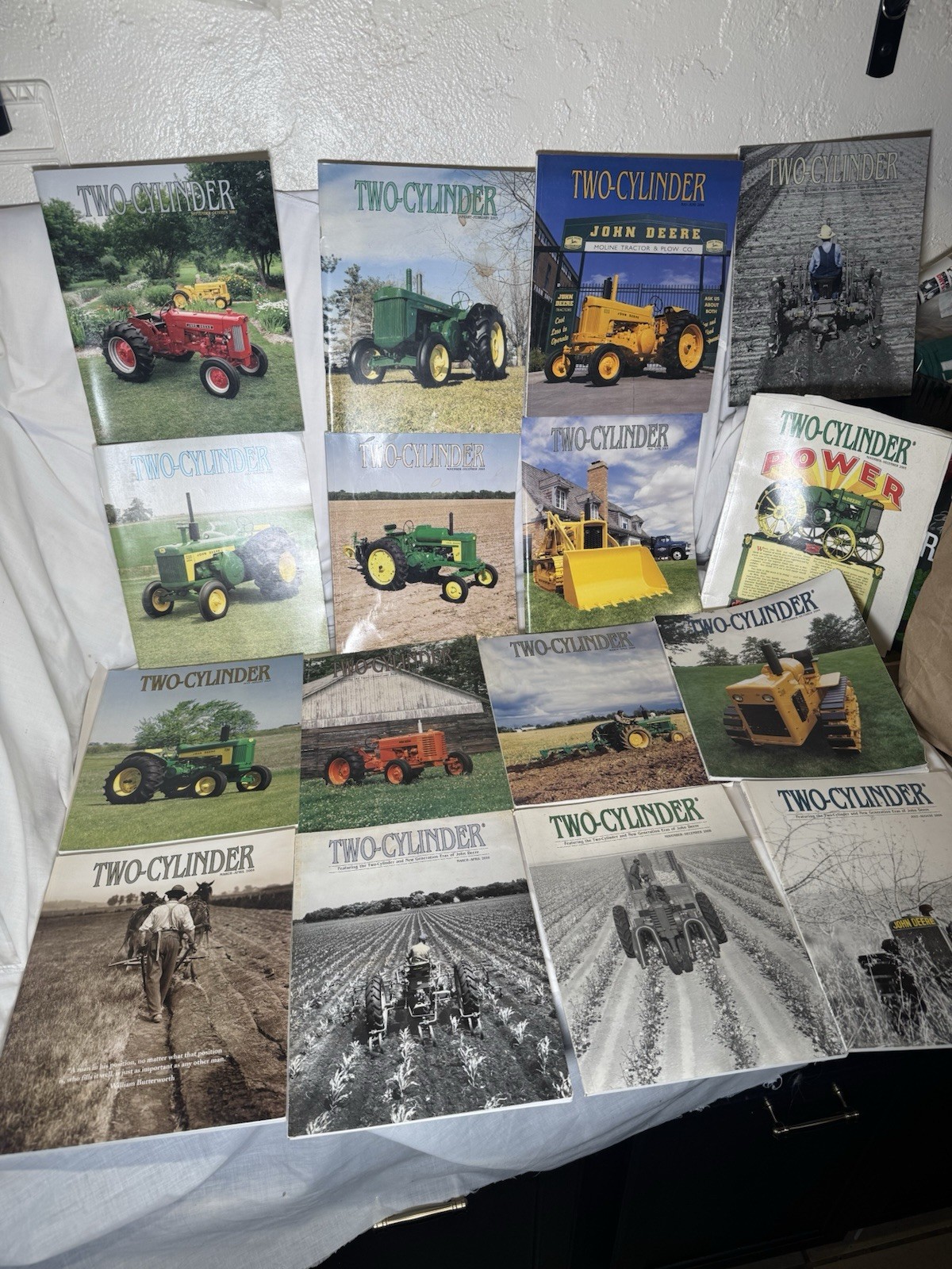 16 Two-Cylinder John Deere Tractor Magazines 2004-2010 Collector Lot