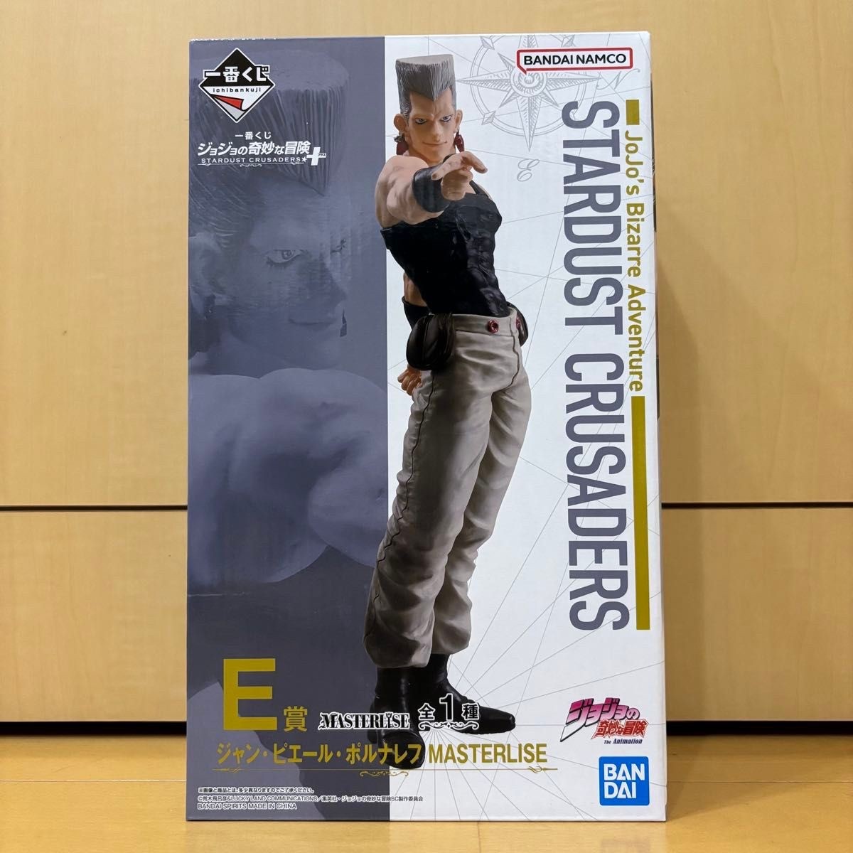 BANDAI Ichiban Kuji JoJo\'s Bizarre Adventure STARDUST CRUSADERS Polnareff Figure