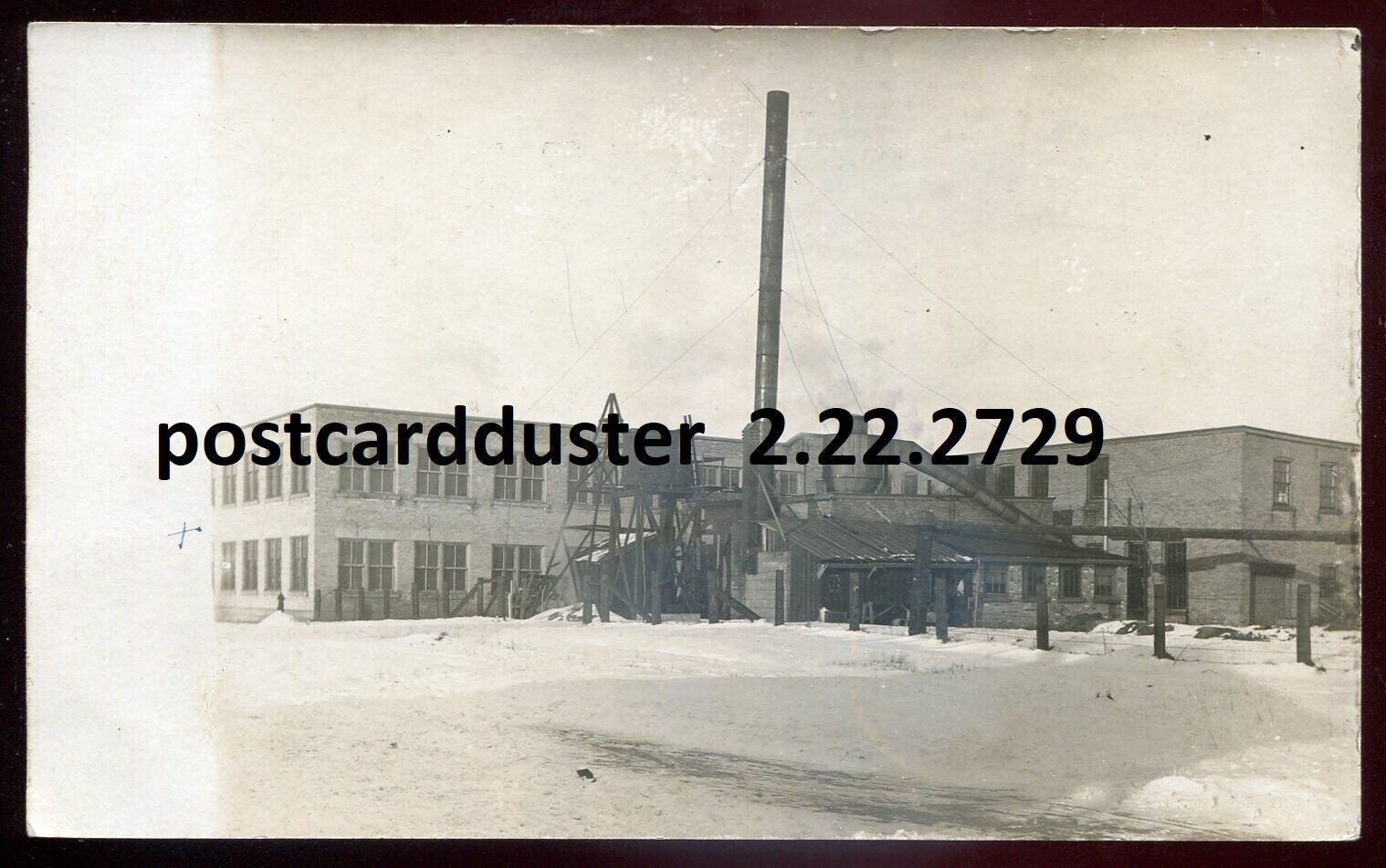 LONDON Ontario 1910s Sherlock Manning Piano Factory. Real Photo Postcard 
