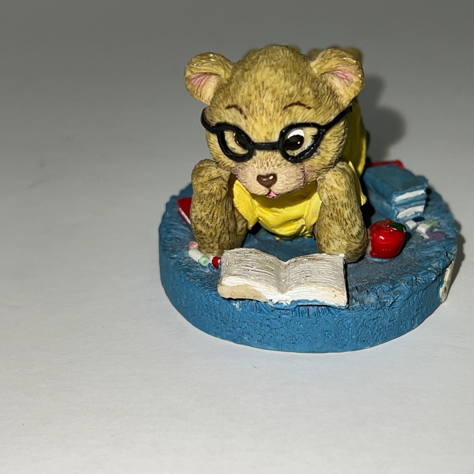 Vintage Theadorables September Bear Figurine 1998 Retired 2  x 3 