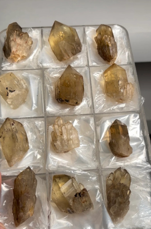 Beautiful Kundalini Citrine – 12 Piece Wholesale Lot