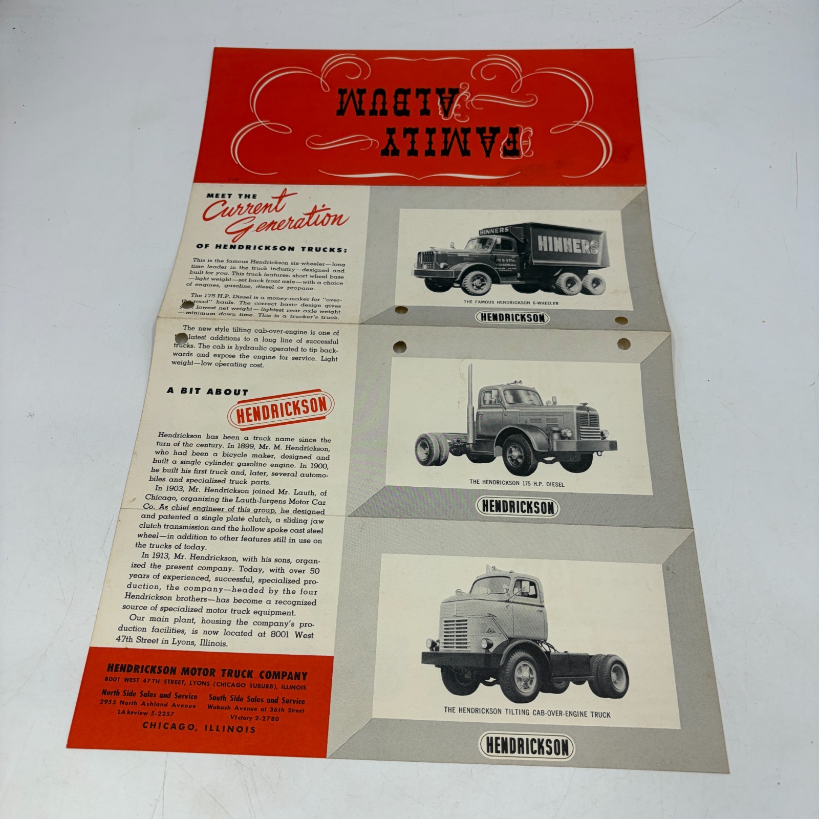 Hendrickson 1963 - 1964 \