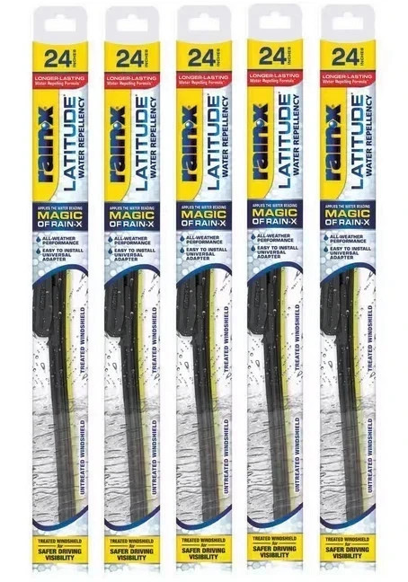 Rain-X 5079280-2 Latitude With Water Repellency Wiper Blade 24\