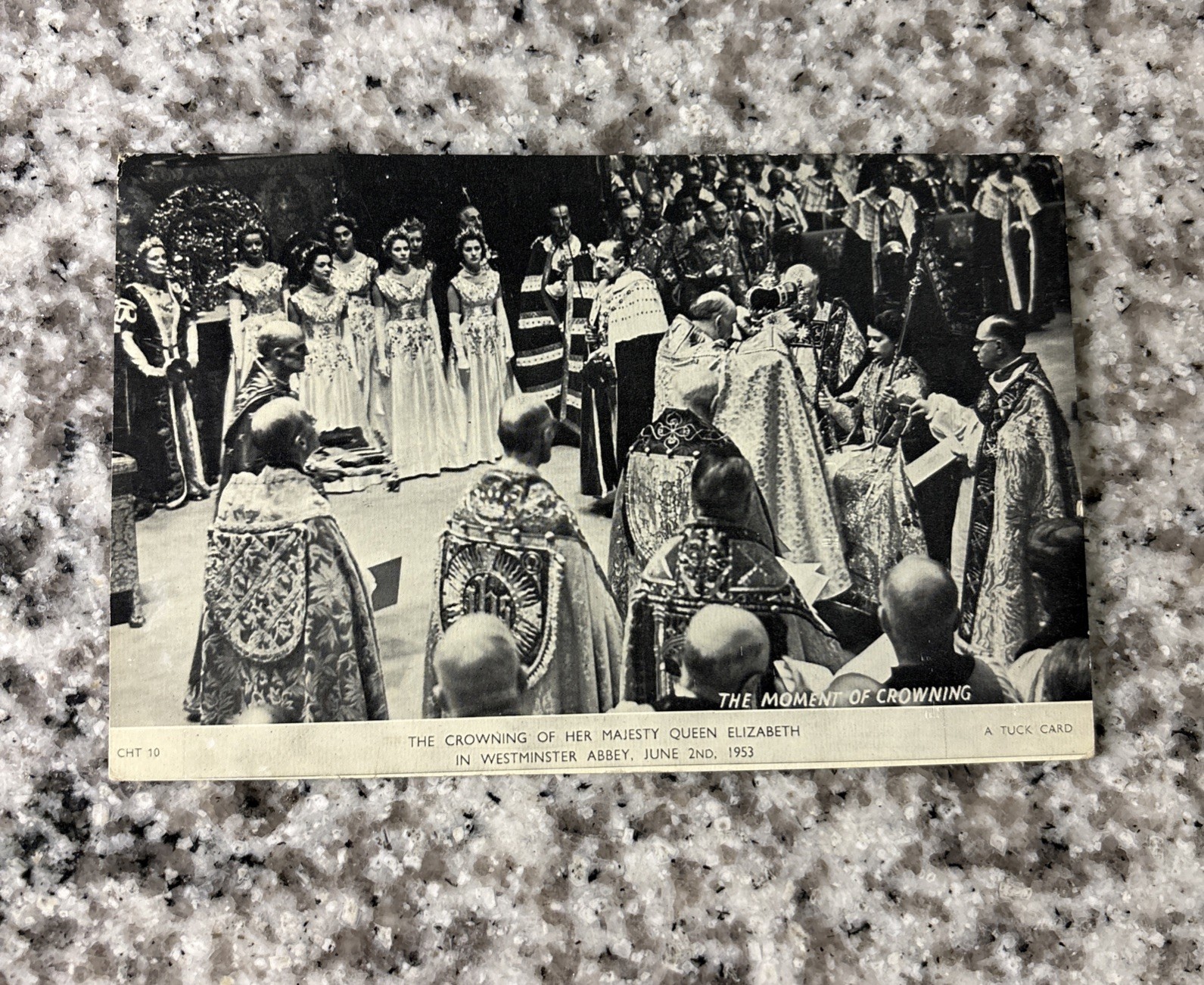 Vintage Postcard Coronation of Queen Elizabeth II United Kingdom Tuck’s
