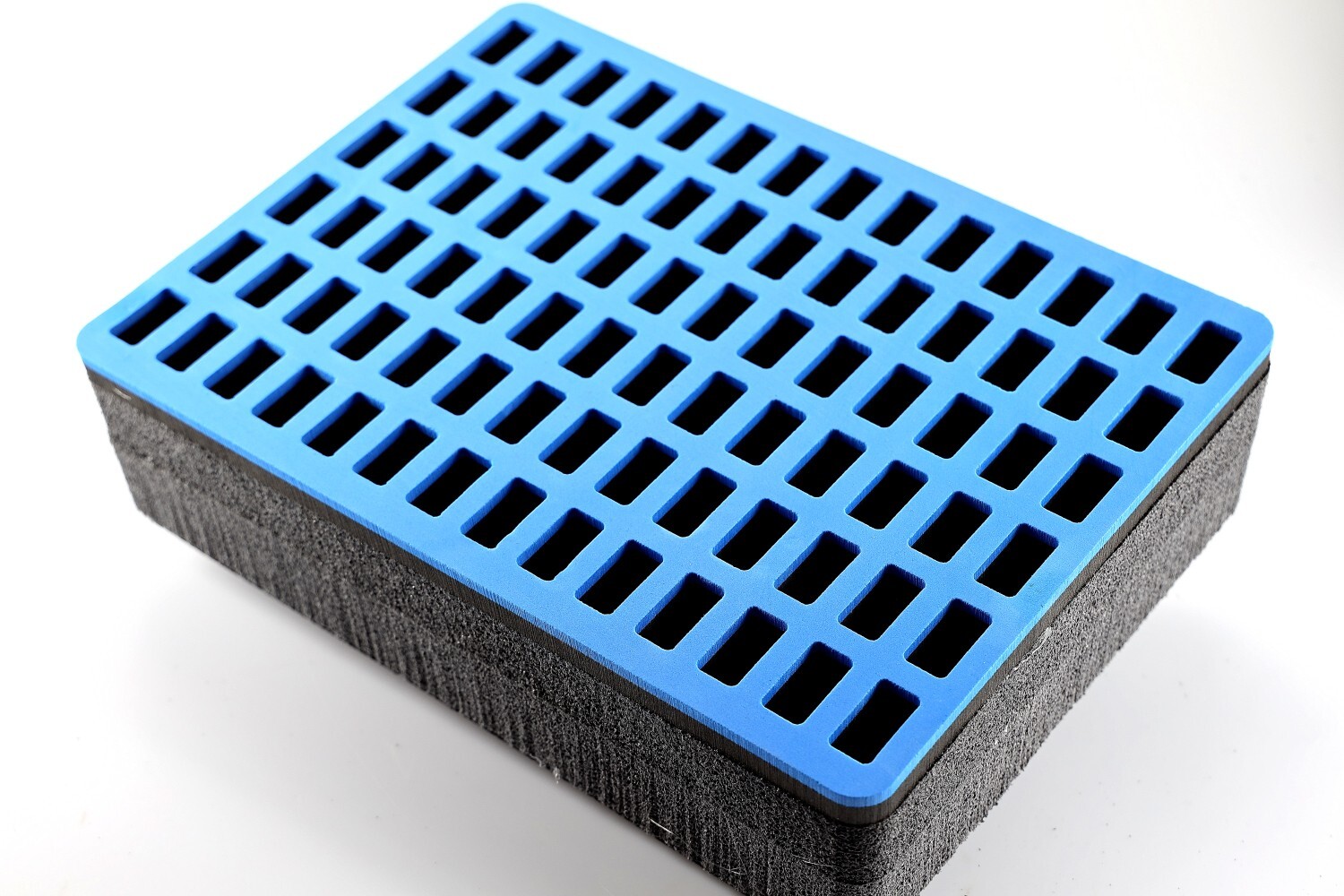 Precut 84 knife foam for Harbor Freight Apache 4800 / Pelican 1520 case Blue Top