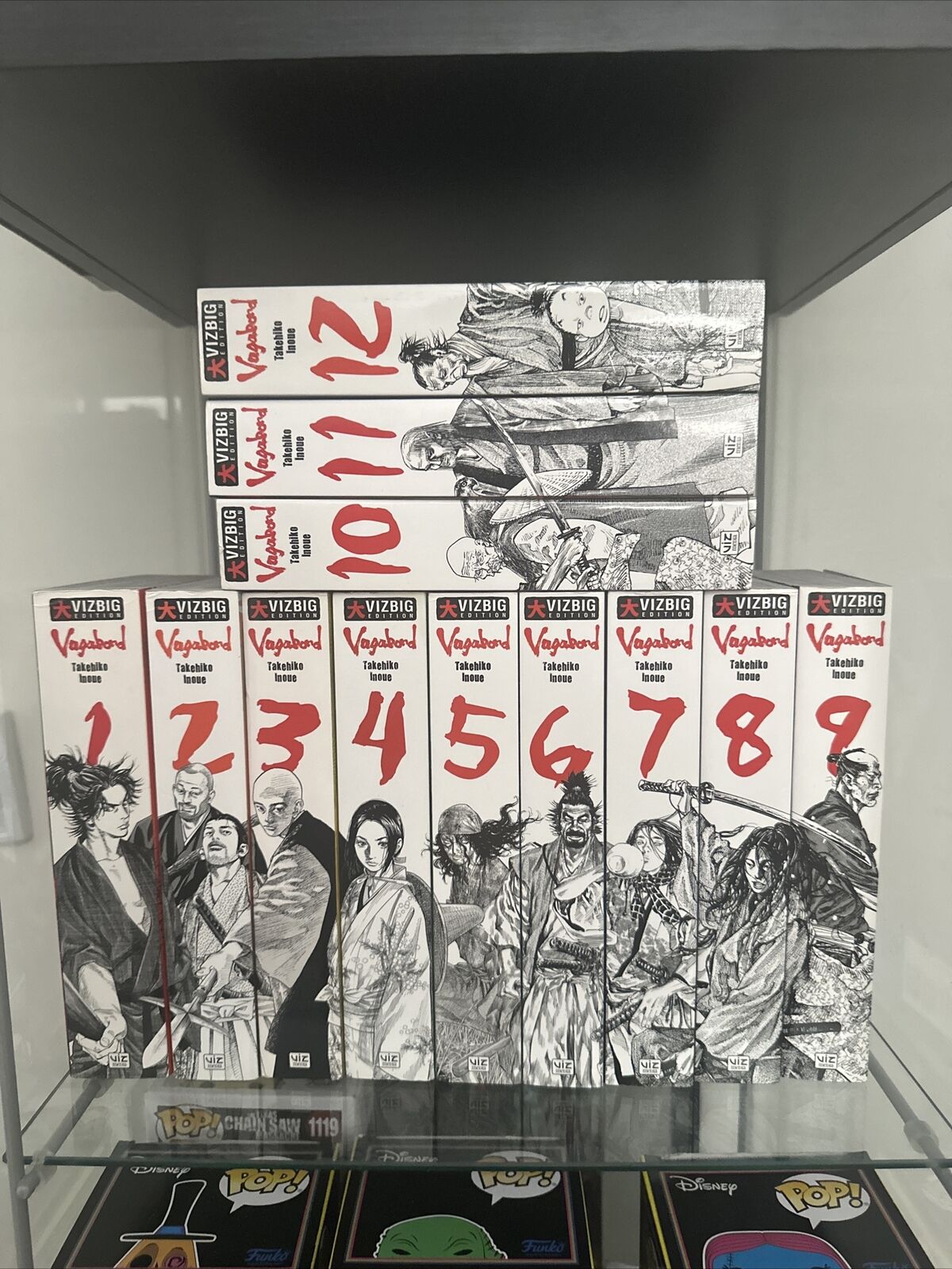 Vagabond Manga VIZBIG Edition Complete Set Volumes 1-12 English
